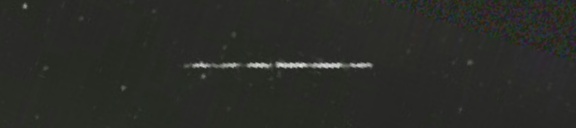 Unprocessed fireball image