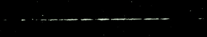 Processed fireball image