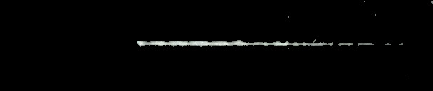 Processed fireball image