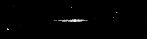 Processed fireball image