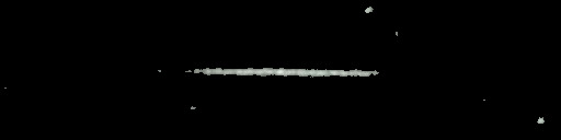 Processed fireball image