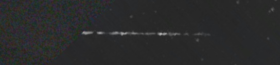 Unprocessed fireball image