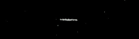 Processed fireball image