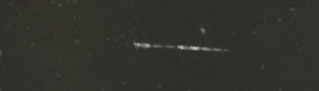 Unprocessed fireball image