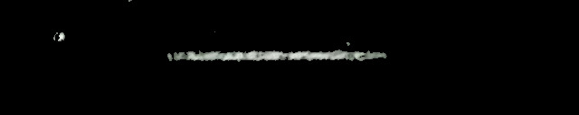 Processed fireball image