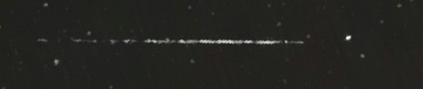 Unprocessed fireball image