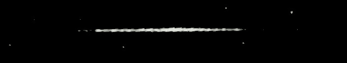 Processed fireball image