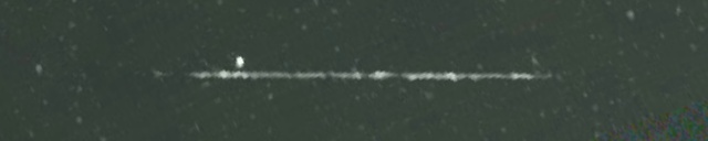 Unprocessed fireball image