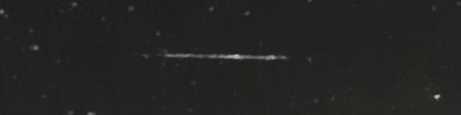 Unprocessed fireball image