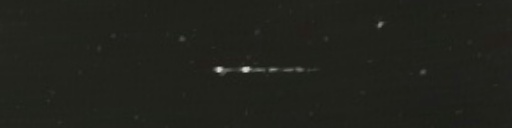 Unprocessed fireball image
