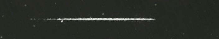 Unprocessed fireball image