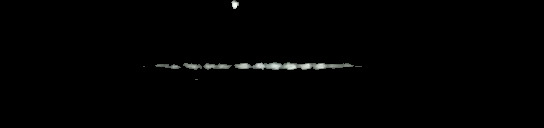 Processed fireball image