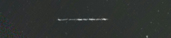 Unprocessed fireball image