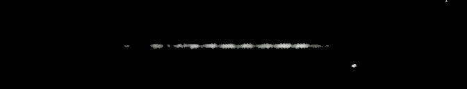 Processed fireball image