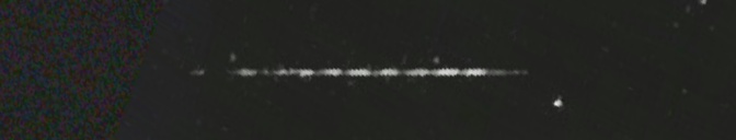 Unprocessed fireball image