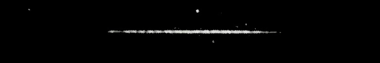 Processed fireball image