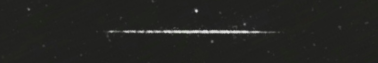 Unprocessed fireball image