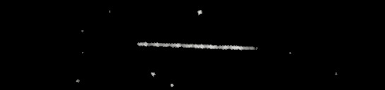 Processed fireball image