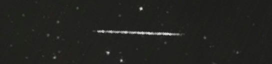 Unprocessed fireball image