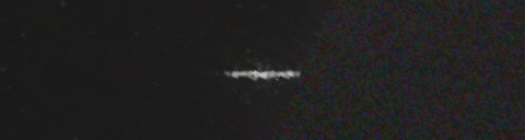 Unprocessed fireball image