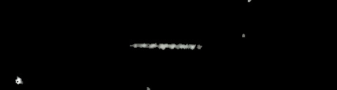 Processed fireball image