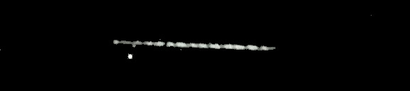 Processed fireball image