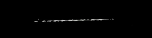 Processed fireball image