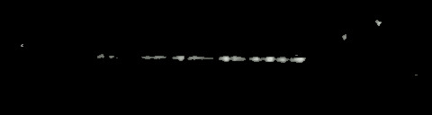 Processed fireball image