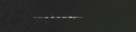 Unprocessed fireball image