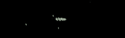 Processed fireball image