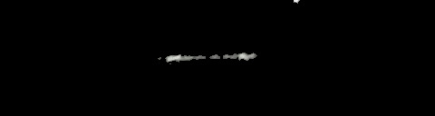 Processed fireball image