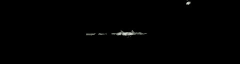 Processed fireball image