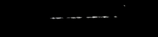 Processed fireball image