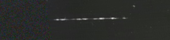 Unprocessed fireball image