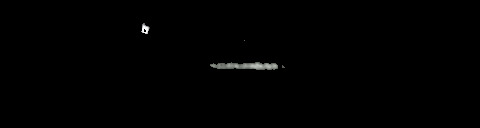 Processed fireball image