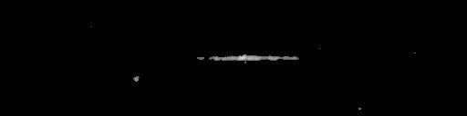 Processed fireball image