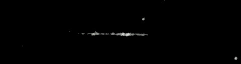 Processed fireball image