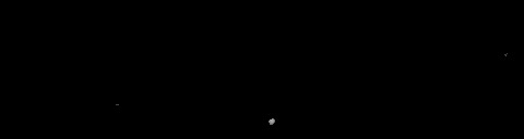 Processed fireball image