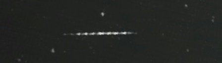 Unprocessed fireball image