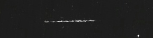 Unprocessed fireball image