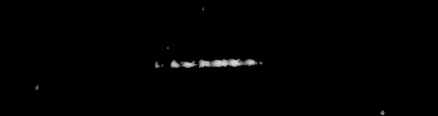 Processed fireball image