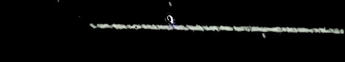 Processed fireball image