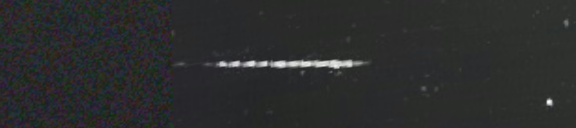 Unprocessed fireball image