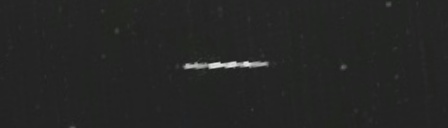 Unprocessed fireball image