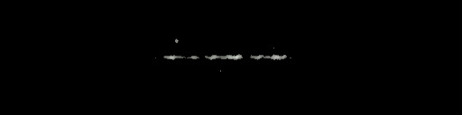 Processed fireball image