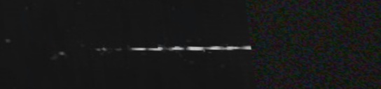 Unprocessed fireball image