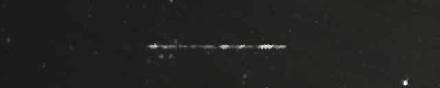 Unprocessed fireball image