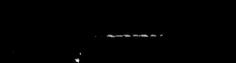 Processed fireball image