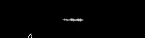 Processed fireball image