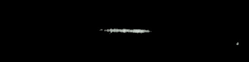 Processed fireball image